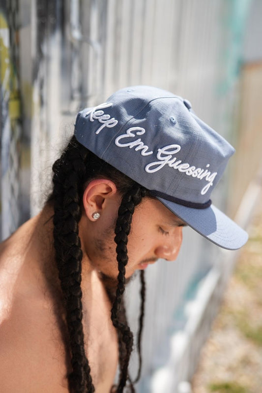 One Sided 3D Embroidered Hat