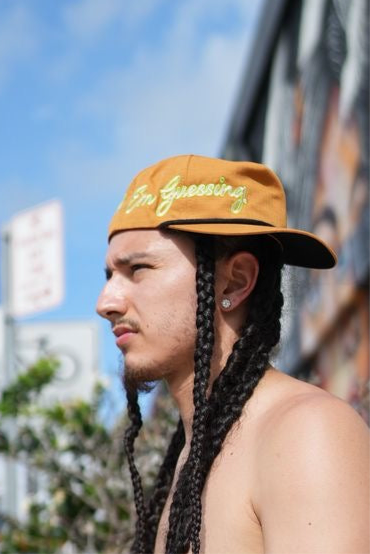 One Sided 2Tone Embroidered Hat